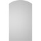 Ekena Millwork Arch Top Surface Mount PVC Gable Vent: Functional, w/ 3-1/2"W x 1"P Standard Frame, 16"W x 28"H GVPAR16X2801SF - alternate 5